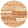 vidaXL Tafelblad rond &Oslash; 60x2 cm massief acaciahout