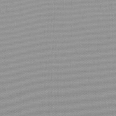 vidaXL Tuinbankkussen 110x50x7 cm stof grijs