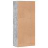 vidaXL Schoenenkast 80x39x178 cm spaanplaat betongrijs