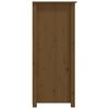 vidaXL Dressoir 83x41,5x100 cm massief grenenhout honingbruin