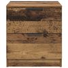 vidaXL Nachtkastje met lade 2 pcs Oudhout 45 x 39 x 50cm Bewerkt hout