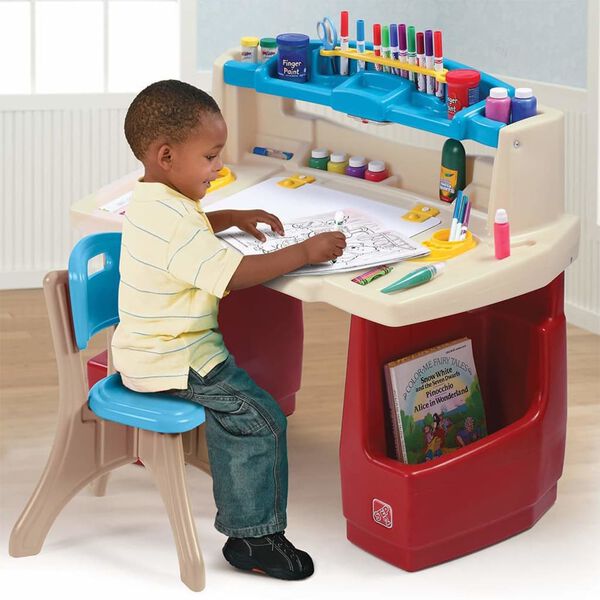 Step2 Kinderbureau met stoel deluxe kunstenaar