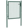 vidaXL Hekpoort staal 100x75 cm groen