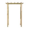 vidaXL Rozenboog 150x60x204 cm ge&iuml;mpregneerd hout