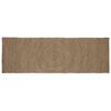 vidaXL Vloerkleden Grijs 60 x 200 cm Jute