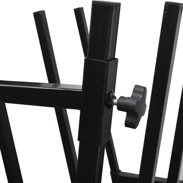 Zaagbok voor houtbewerking gepoedercoat zwart