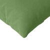 vidaXL Sofa Kussens 2 stuks Lichtgroen 120 x 40 cm Cordstof