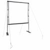 vidaXL Projectiescherm met statieven 89 inch 1:1