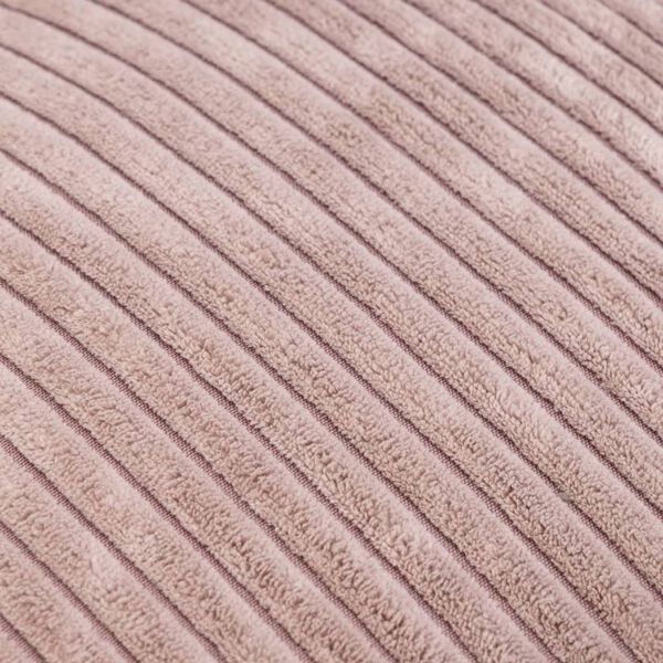 Designed by Lotte Hondenmand geribbeld 65x60x20 cm roze