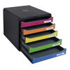 Exacompta Bureauladeblok Big-Box Plus Harlequin met 5 lades