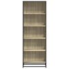 vidaXL Boekenkast 60x35x170,5 cm bewerkt hout sonoma eikenkleurig