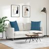 vidaXL Sofa Kussens 2 stuks Blauw 80 x 80 cm Cordstof