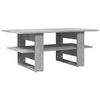 vidaXL Salontafel 102x55x42 cm bewerkt hout betongrijs