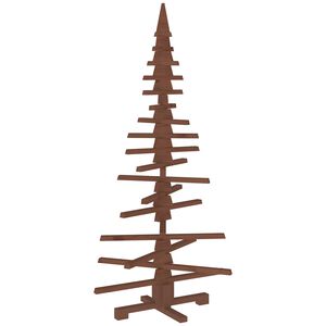 vidaXL Houten kerstboom KOTKA 150 cm Massief grenenhout
