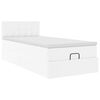 vidaXL Ottoman bed met matrassen en LED's 90x190cm kunstleer