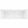 vidaXL Papieren zakken 50 st met hengsels 45x17x48 cm wit