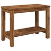 vidaXL Salontafel LAREN Naturel 60,5 x 30 x 45 cm Massief Acaciahout