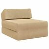 vidaXL Vouwbare Bankbed Grijs groen 60 x 70 x 41 cm Corduroy