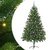 vidaXL Kerstboom met 300 LED met standaard Groen 180 cm PE
