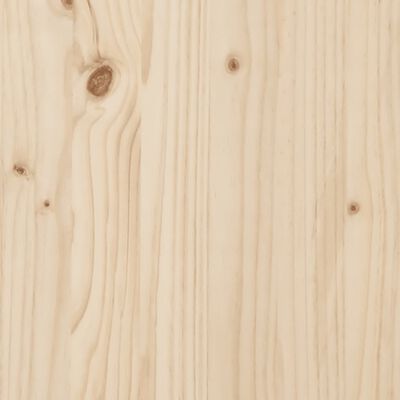 vidaXL Bureaublad 100x60x2,5 cm massief grenenhout