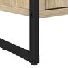 vidaXL Hoge Kasten 2 pcs Sonoma 79 x 36 x 200 cm Bewerkt hout