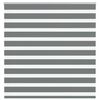 vidaXL Zebra rolgordijn 150x150 cm stofbreedte 145,9 cm donkergrijs