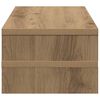 vidaXL Monitorstandaard 54x22x15 cm bewerkt hout artisanaal eikenkleur