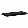 vidaXL Bankkussen SOEST 100% Polyester Zwart 60 x 40 x 5 cm