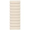 vidaXL Washandjes FROGN 10 st 30x30 cm 360 g/m&sup2; cr&egrave;me