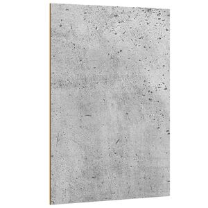 vidaXL Decorpanelen 12 st Betongrijs 15 x 21 x 0,27 cm Bewerkt hout