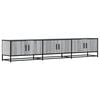 vidaXL Tv-meubel 210x35x41 cm bewerkt hout grijs sonoma eikenkleurig