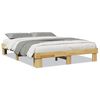 vidaXL Bedframe zonder matras 150x200 cm massief eikenhout