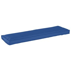 vidaXL Palletkussen voor bank koningsblauw 140 x 40 x 8 cm Oxford stof