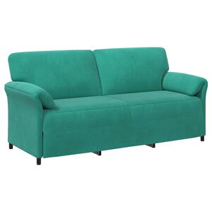 vidaXL 3-Zits Bank Turquoise 198 x 83 x 95 cm Fluweel