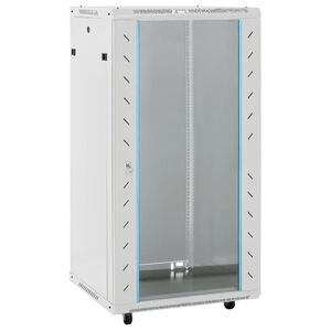 vidaXL Netwerkkast met draaiwieltjes 22U 19" IP20 60x60x120 cm