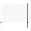 vidaXL gelast draadhek met palen 10 x 1,6 m PVC-Coated Staal Groen