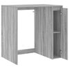 vidaXL Wasmachinekast Grijs Sonoma 87 x 60 x 69 cm Bewerkt hout