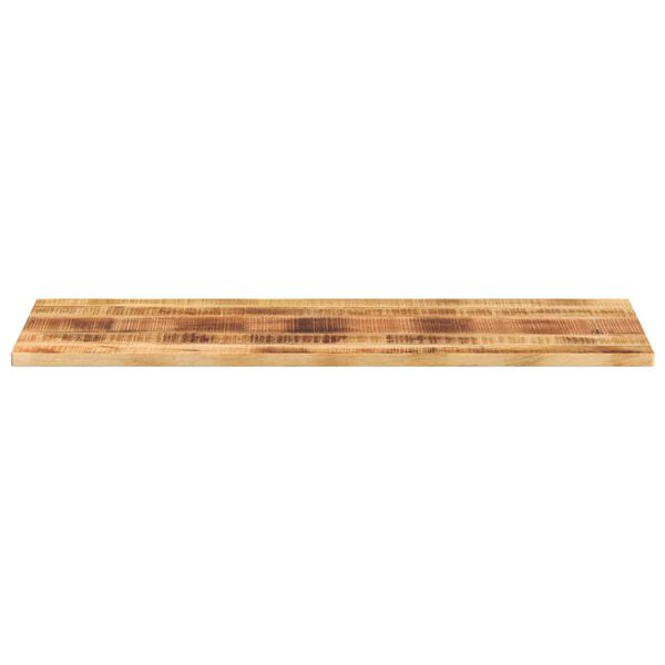vidaXL Tafelblad rechthoekig 140x50x2,5 cm massief ruw mangohout