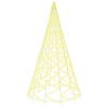 vidaXL Kerstboom voor vlaggenmast 3000 LED's warmwit 800 cm