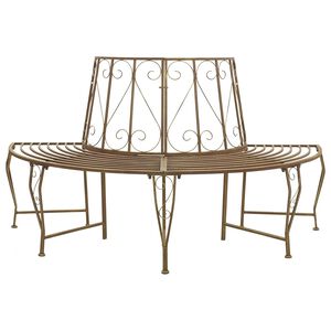 vidaXL Boom bank 4-Aantal zitplaatsen 160 x 80 x 89 cm Staal