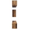 vidaXL Tv-meubelset met lade 6 pcs Oud Hout Bewerkt hout