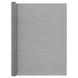 vidaXL Gaas Scherm 80 x 500 cm 120 Mesh RVS 201 Zilverkleurig