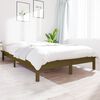 vidaXL Bedframe massief hout honingbruin 180x200 cm