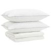 vidaXL 90% ganzen dons dekbedset FULDA 3 st 200 x 240 cm Zomer 100 GSM
