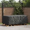vidaXL Meubelhoes Effen Zwart 200 x 110 x 70 cm 420D