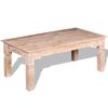 vidaXL Salontafel 110x60x45 cm massief acaciahout
