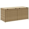 VidaXL Tuinbox 283 L poly rattan gemengd beige