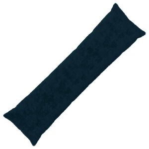 vidaXL Kussensloop HEERLEN Marineblauw 40 x 145 cm Nep Konijnenbont