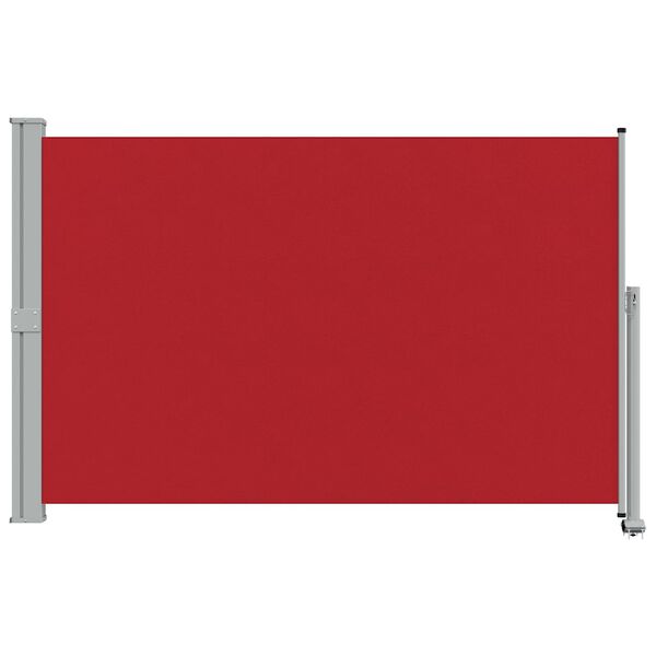 vidaXL Tuinscherm uittrekbaar 160x300 cm rood