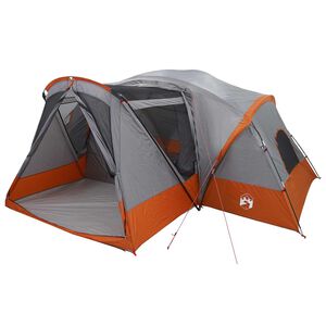 vidaXL Trekkingtent met waterdichte regenfly 10-persoons